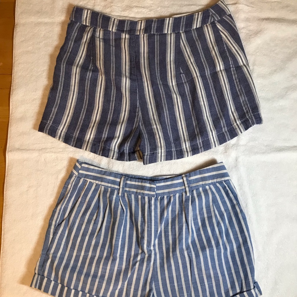 E hanger M and Hollister Cotton Shorts